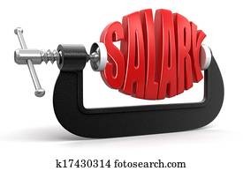 משכורת, ב, מלחצת