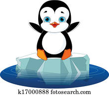 פנגווין, ב, קרח