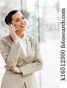 年輕, 商業主管, 談話通手機