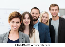 組, ......的, 年輕, 商業界人士