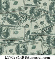 100 Hundred Dollar Bill Money Currency Background