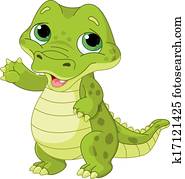 Baby alligator Baby alligator