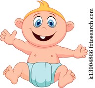 Baby boy cartoon