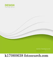 Background Eco Abstract Vector. Creative ecology design