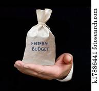 Bag with federal budget