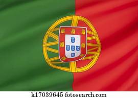 bandeira, de, portugal