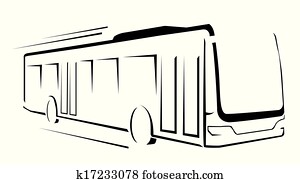Bus Symbol Vector Illustration Bus Symbol Vector Illustration
