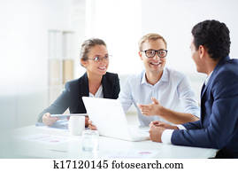 Business meeting Business meeting