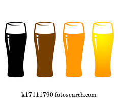 colorful beer glass colorful beer glass