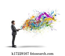creativo, empresa / negocio