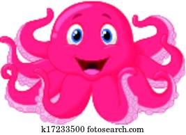 Cute octopus cartoon Cute octopus cartoon