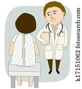 Doctor Talking to patient