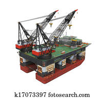 Drilling Offshore Platform Oil Rig Drilling Offshore Platform Oil Rig