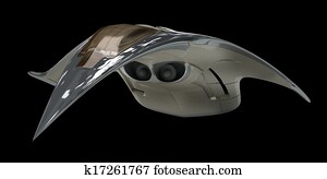 Futuristic alien 3D military spaces Futuristic alien 3D military spaces
