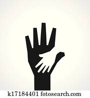 förälder och barn, räcker