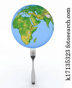 Globe instead of dinner Globe instead of dinner