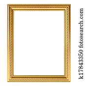 Gold vintage frame Gold vintage frame