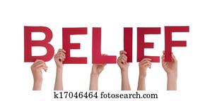 Hands Holding Belief