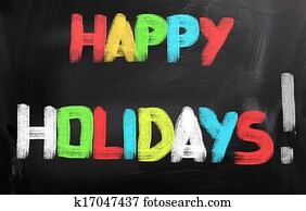 Happy Holidays Concept Happy Holidays Concept