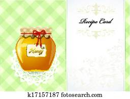healthy food recipe card healthy food recipe card