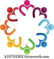 Heart sharing 8 Logo