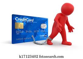Man and Credit Card Man and Credit Card