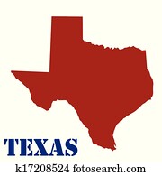 Map of Texas Map of Texas