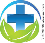 Medical sign logo Medical sign logo