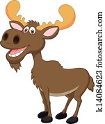 Moose cartoon Moose cartoon