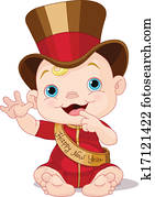 New Year baby New Year baby