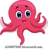 Octopus cartoon Octopus cartoon