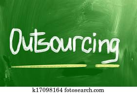 Outsourcing Concept