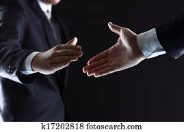 pessoas negócio, apertar mão