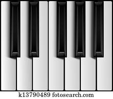 Piano keys Piano keys