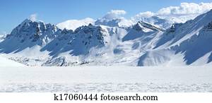 Picture of the fine mountainous view