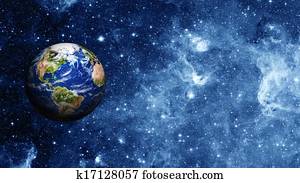 planet earth in space planet earth in space