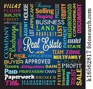 Real Estate Theme Background