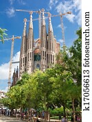 Sagrada Familia in Barcelona Sagrada Familia in Barcelona
