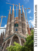 Sagrada Familia in Barcelona Sagrada Familia in Barcelona