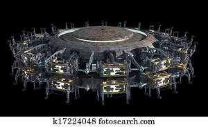 Science fiction spaceship Science fiction spaceship
