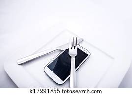 Smartphone Food Smartphone Food