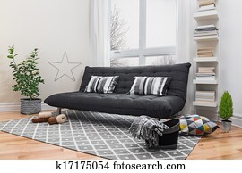 Spacious living room with modern decor Spacious living room with modern decor