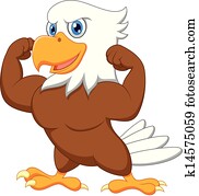 starke, adler, karikatur starke, adler, karikatur