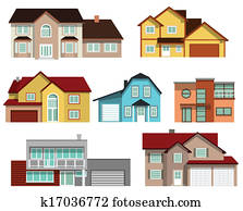 Townhouses collection Townhouses collection