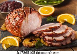 Traditional Sliced Honey Glazed Ham Traditional Sliced Honey Glazed Ham