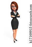 Young Business woman Young Business woman