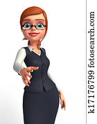 Young business Woman