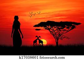 אישה אפריקנית