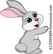 חמוד, שפן, ציור היתולי