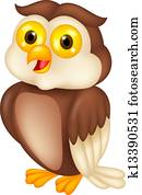 ינשוף, ציור היתולי